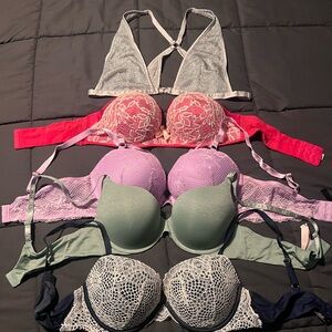 Lot of 5 Victoria Secret Bras EUC